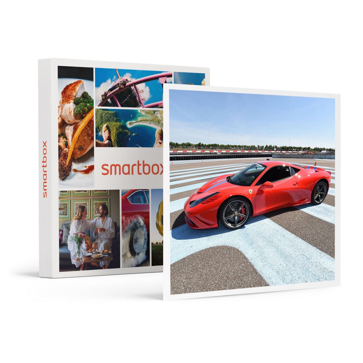 Smartbox Stage de pilotage : 2 tours sur le circuit de l'Anneau du Rhin en supercar - Coffret Cadeau Sport & Aventure