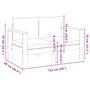 Voir la diapositive 6 : VIDAXL Canape de jardin avec coussins 2 places bois massif d'acacia