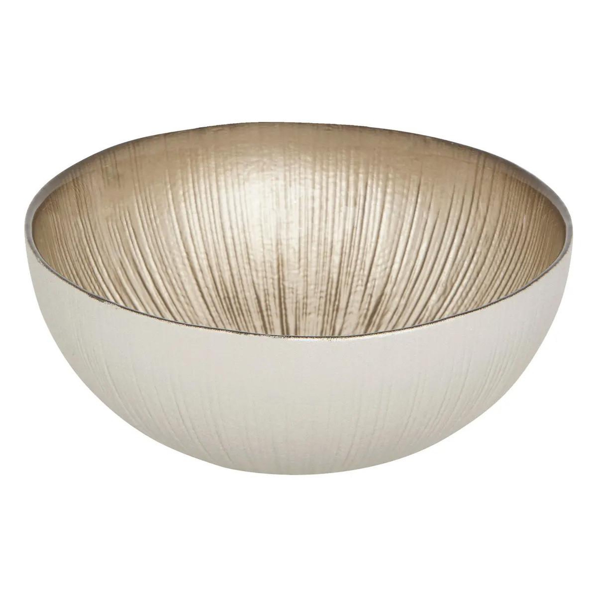 Voir la diapositive 2 : SECRET DE GOURMET Lot de 6 bols design  gloria  15cm champagne