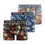 Voir la diapositive 1 : SERGE BLANCO Lot de 3 boxers subl homme