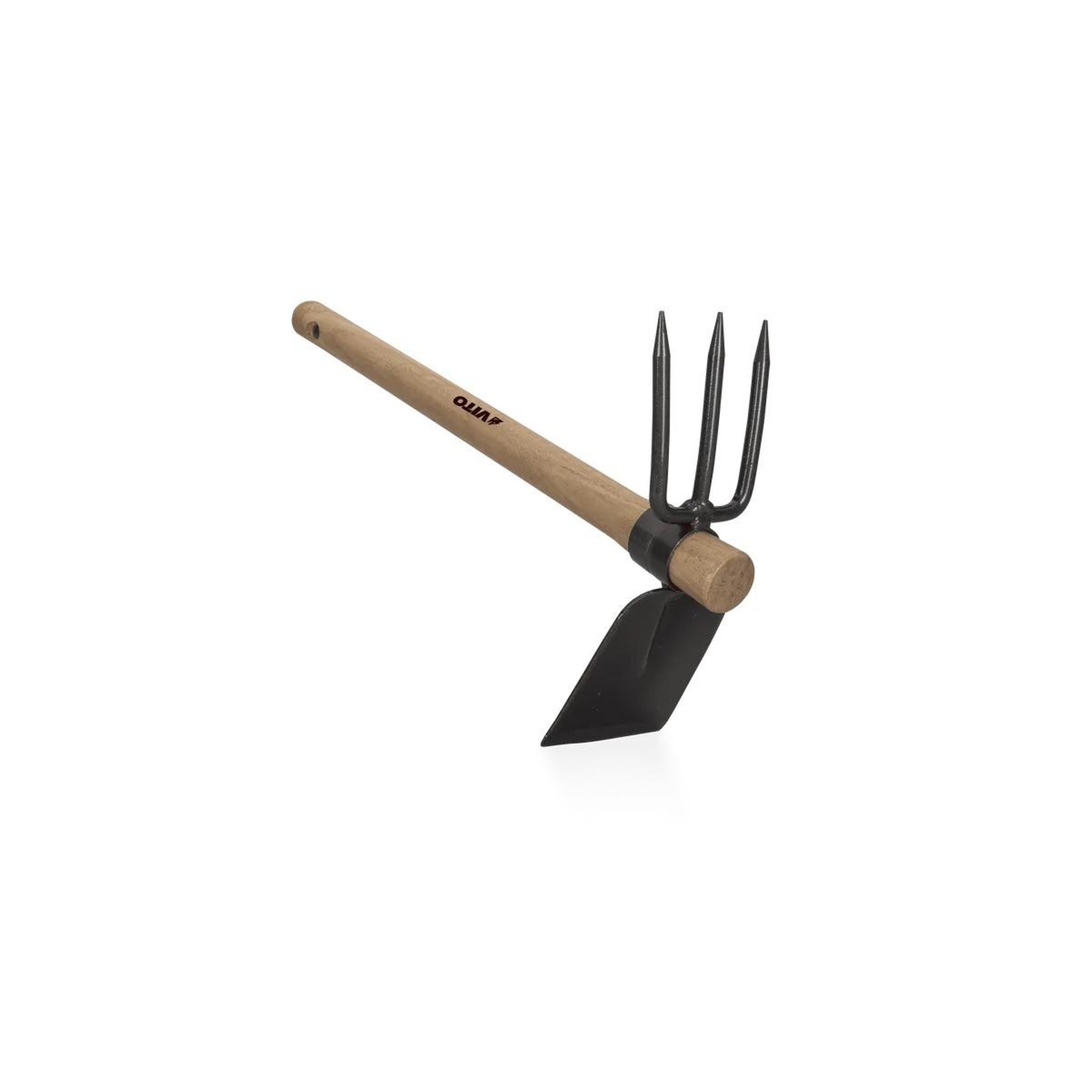 Voir la diapositive 5 : VITO Kit 12 outils de jardin Manche bois Inox et Fer forgés à la main haute qualité traditionnelle  VITO