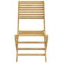 Voir la diapositive 5 : VIDAXL Ensemble a manger de jardin 5 pcs Bois d'acacia solide