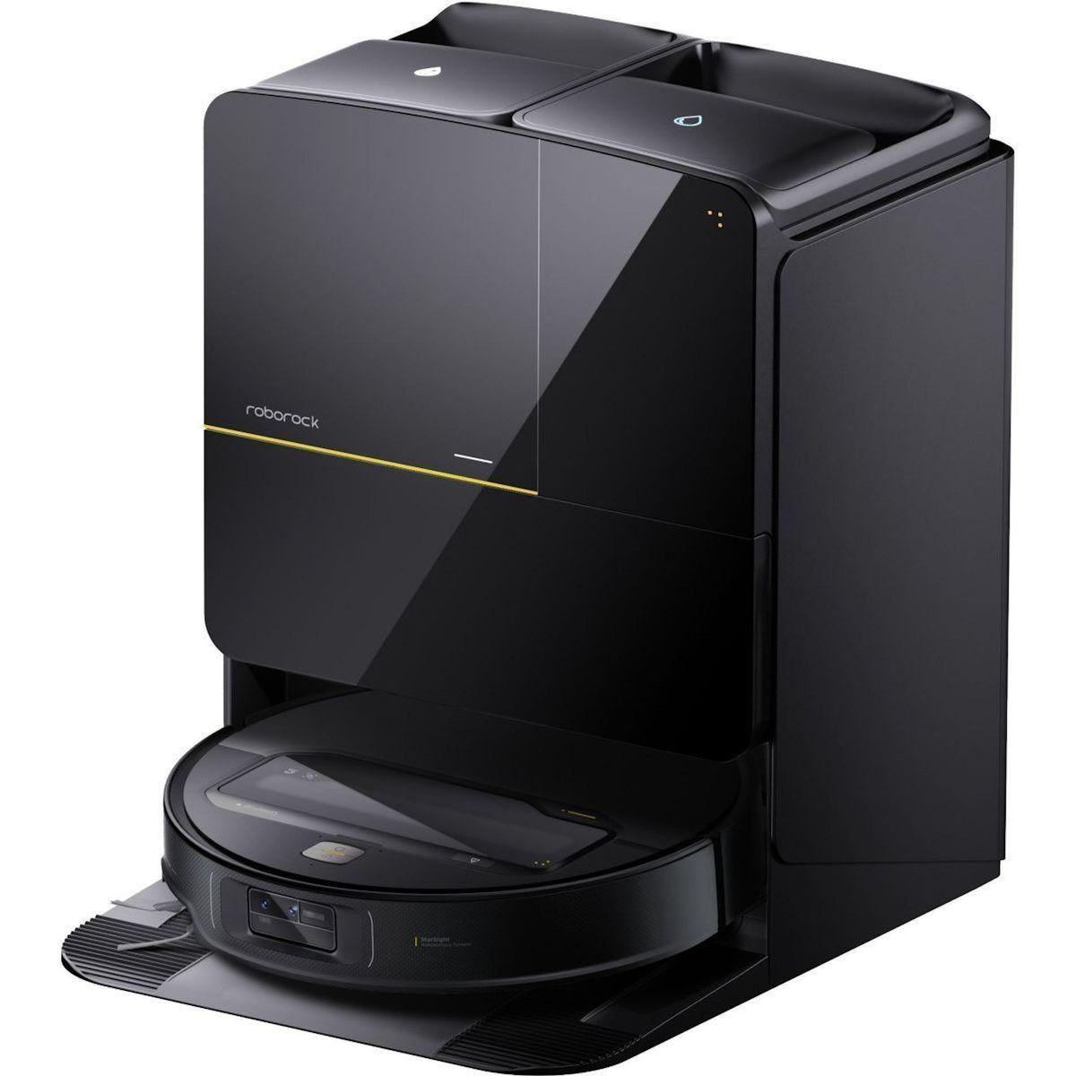 ROBOROCK Robot Aspirateur Laveur Saros Z70 noir