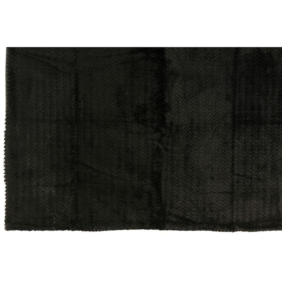Paris Prix Plaid Uni  Winter  130x180cm Noir