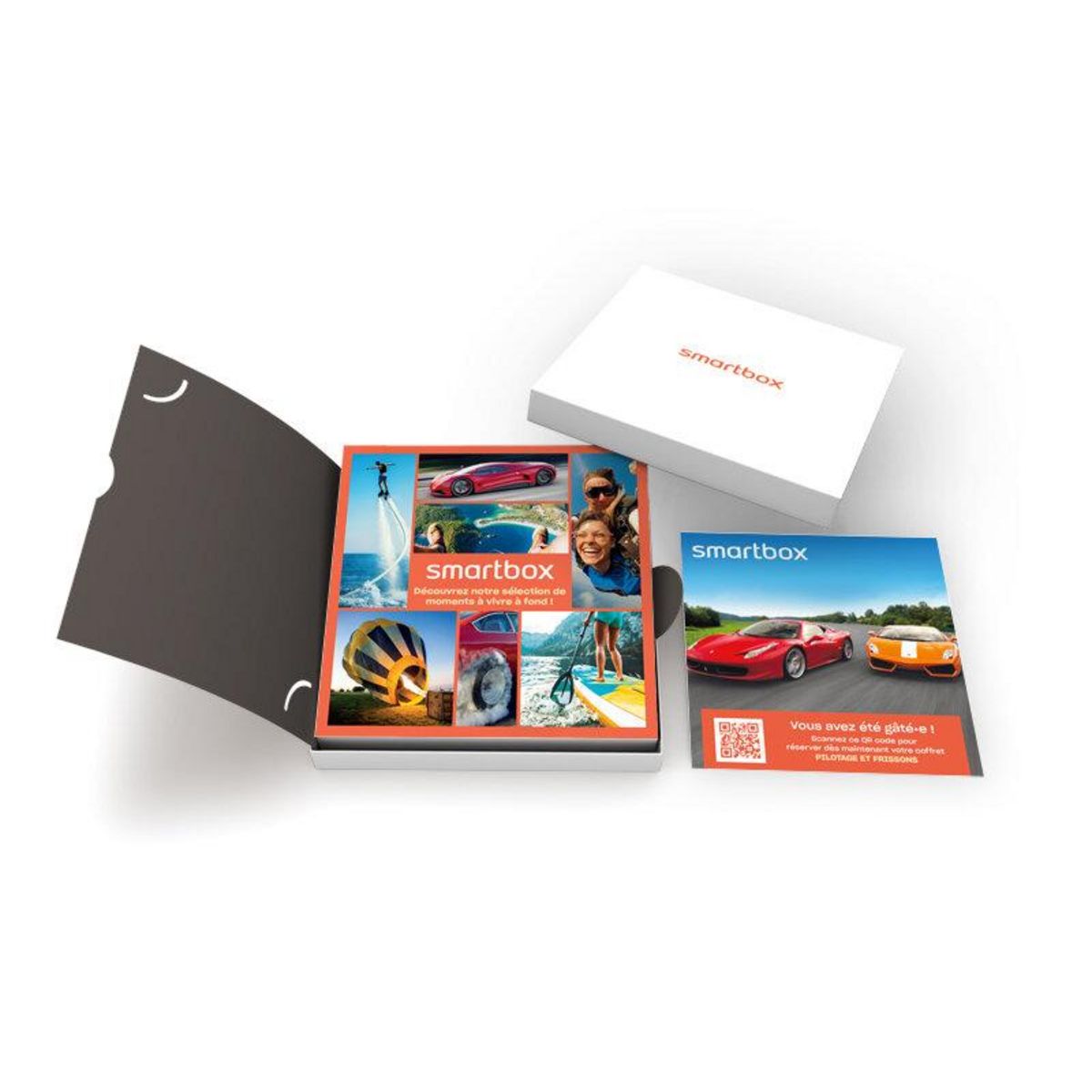 Smartbox Pilotage et frissons - Coffret Cadeau Sport & Aventure