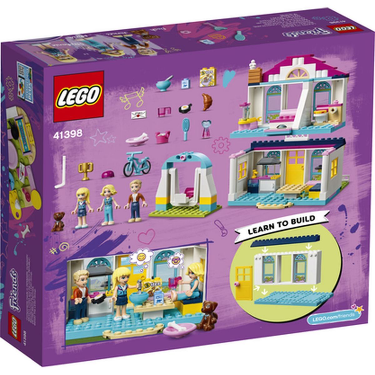 LEGO Friends 41398 - La maison de Stéphanie 4+