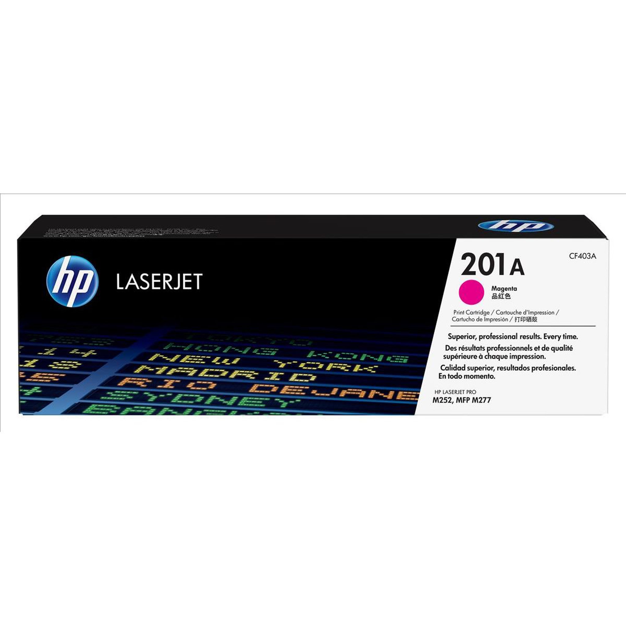 Voir la diapositive 1 : HP Toner No201 Magenta