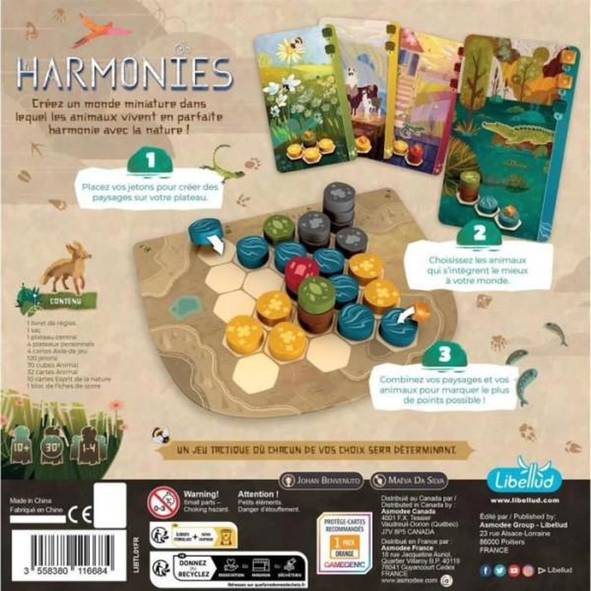 Voir la diapositive 3 : Asmodee HARMONIES, Papeterie