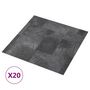 Voir la diapositive 2 : VIDAXL Dalles de plancher autoadhesive 20 pcs PVC Structure a bois