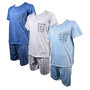 Voir la diapositive 4 : OZABI Pyjama Court Homme ECO HOMEWEAR