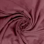 Intemporel Parure housse de couette en microfibre lavée 140x200 cm BOHEME framboise, par Soleil d'Ocre