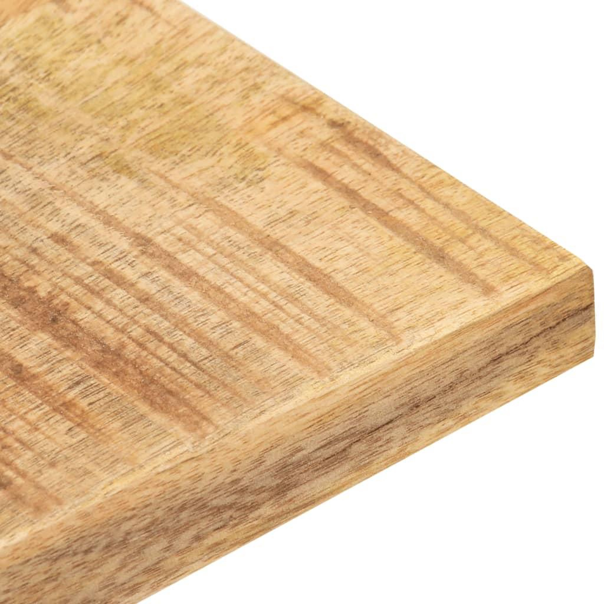Voir la diapositive 4 : VIDAXL Dessus de table Bois de manguier solide 25-27 mm 70x70 cm