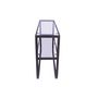 Voir la diapositive 2 : Paris Prix Console Design en Verre  Rocker  110cm Noir