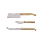 Jean dubost Coffret 3 couteaux fromage tradition - L0032525D80018