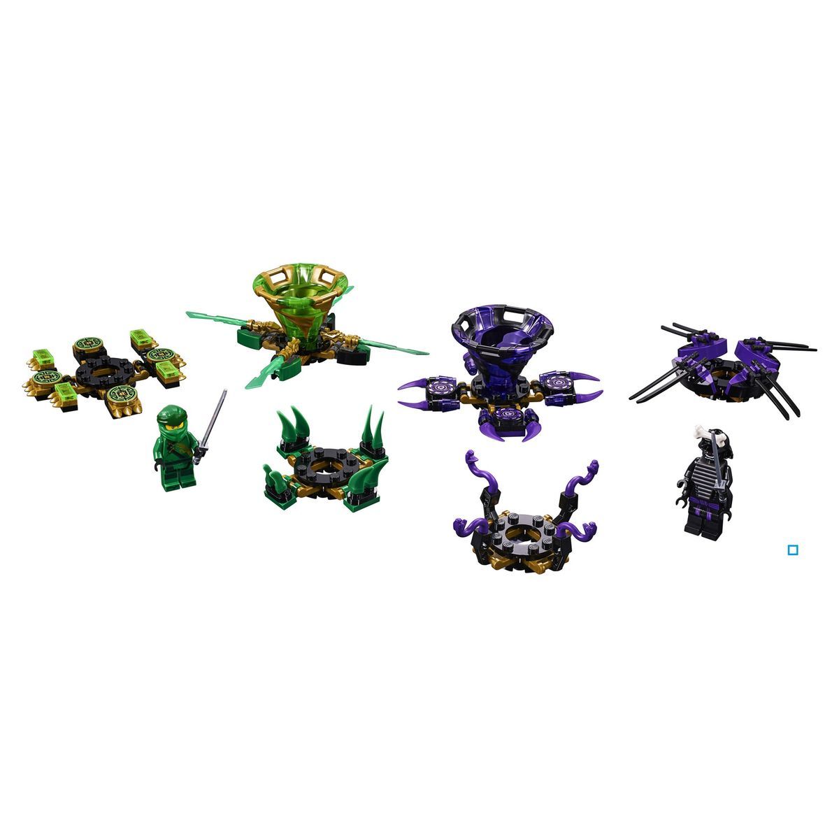 LEGO Ninjago 70664 - Toupies Spinjitzu Lloyd vs. Garmadon