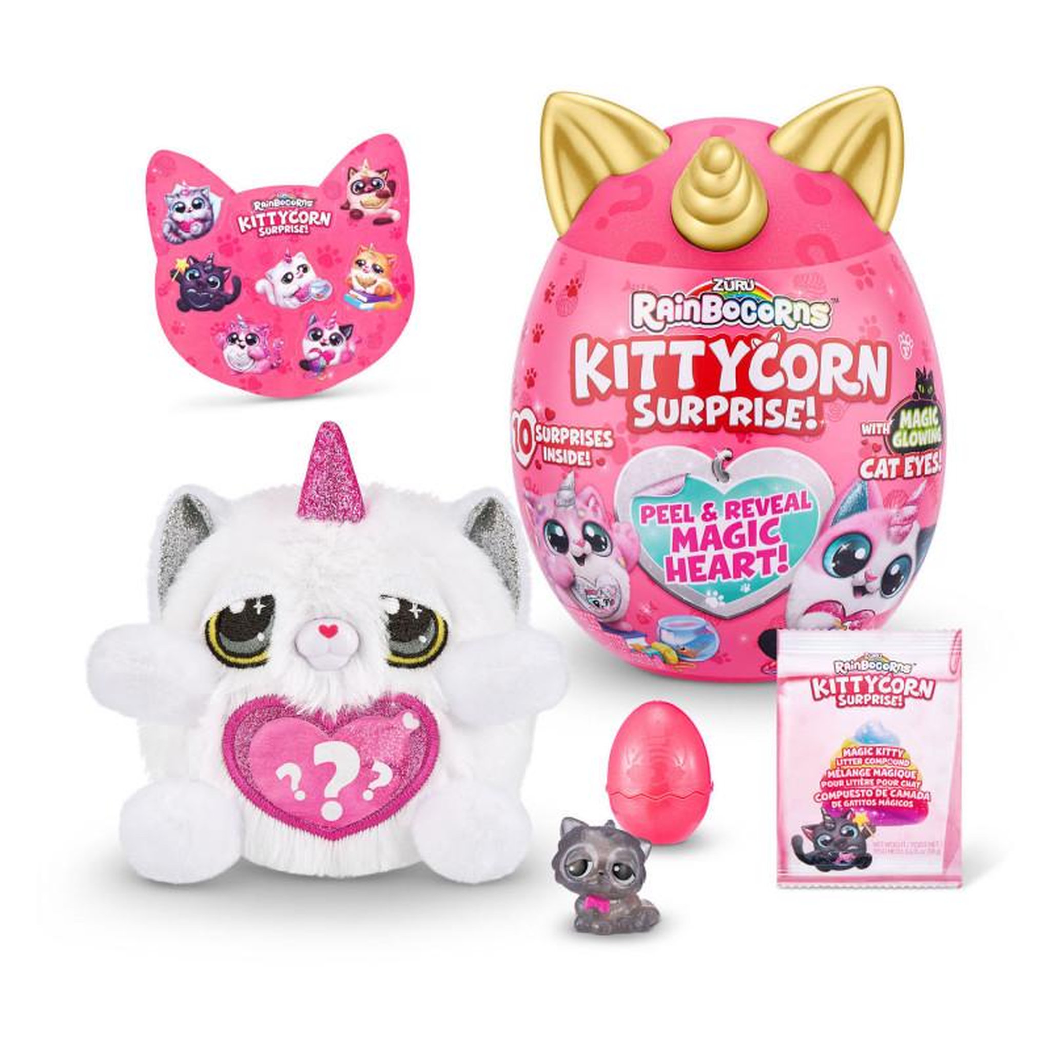 Voir la diapositive 2 : ZURU ZURU Rainbocorns Kittycorn Surprise 9259