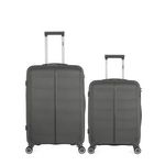 OBAGO OBAGO  -  Lot de 2  -  Valise weekend et valise cabine ANDROMEDE. Coloris disponibles : Gris, Rouge, Bleu