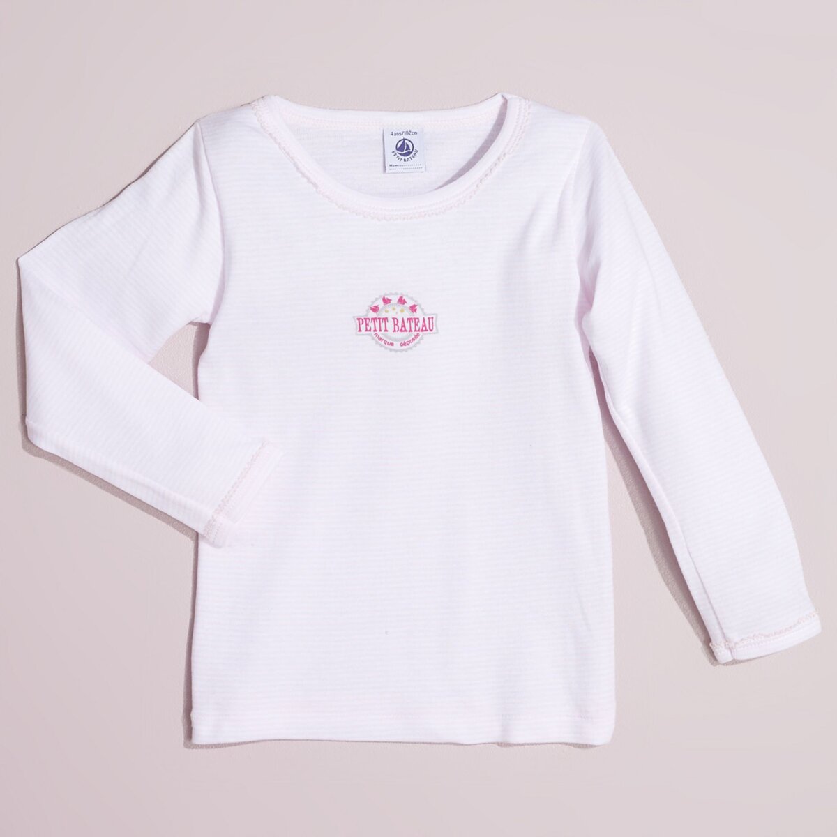 Tee shirt manches longues petit bateau hot sale