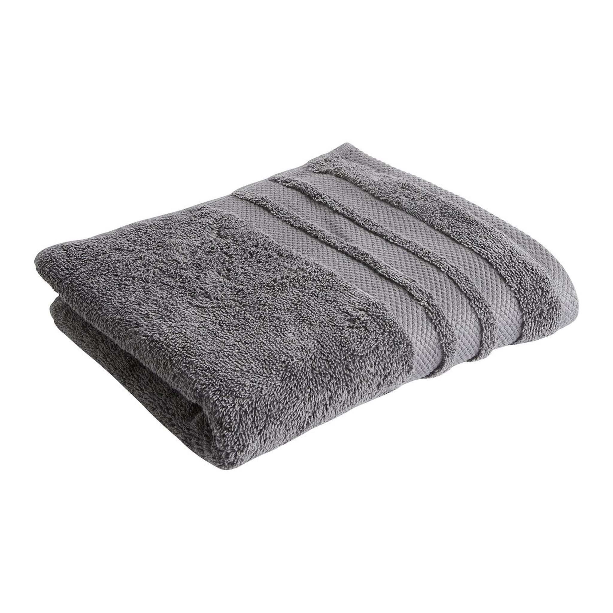 Voir la diapositive 2 : ACTUEL Maxi Drap de bain uni en coton 500 gsm
