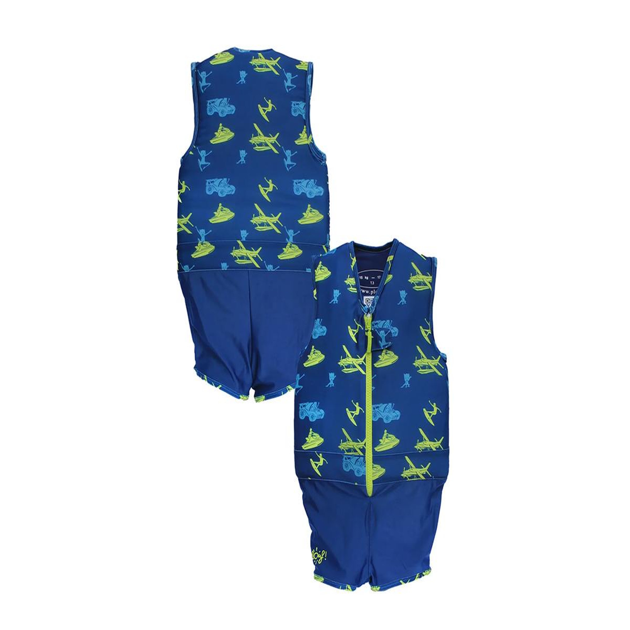PLOUF Maillot de bain flottant garçon Baby Hero Taille 6 - Plouf