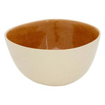 SECRET DE GOURMET Saladier en Faïence  Wonja  26cm Ocre