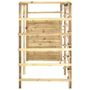 Voir la diapositive 3 : VIDAXL Cadre d escalade 240x100x170 cm Bois de pin imprégné