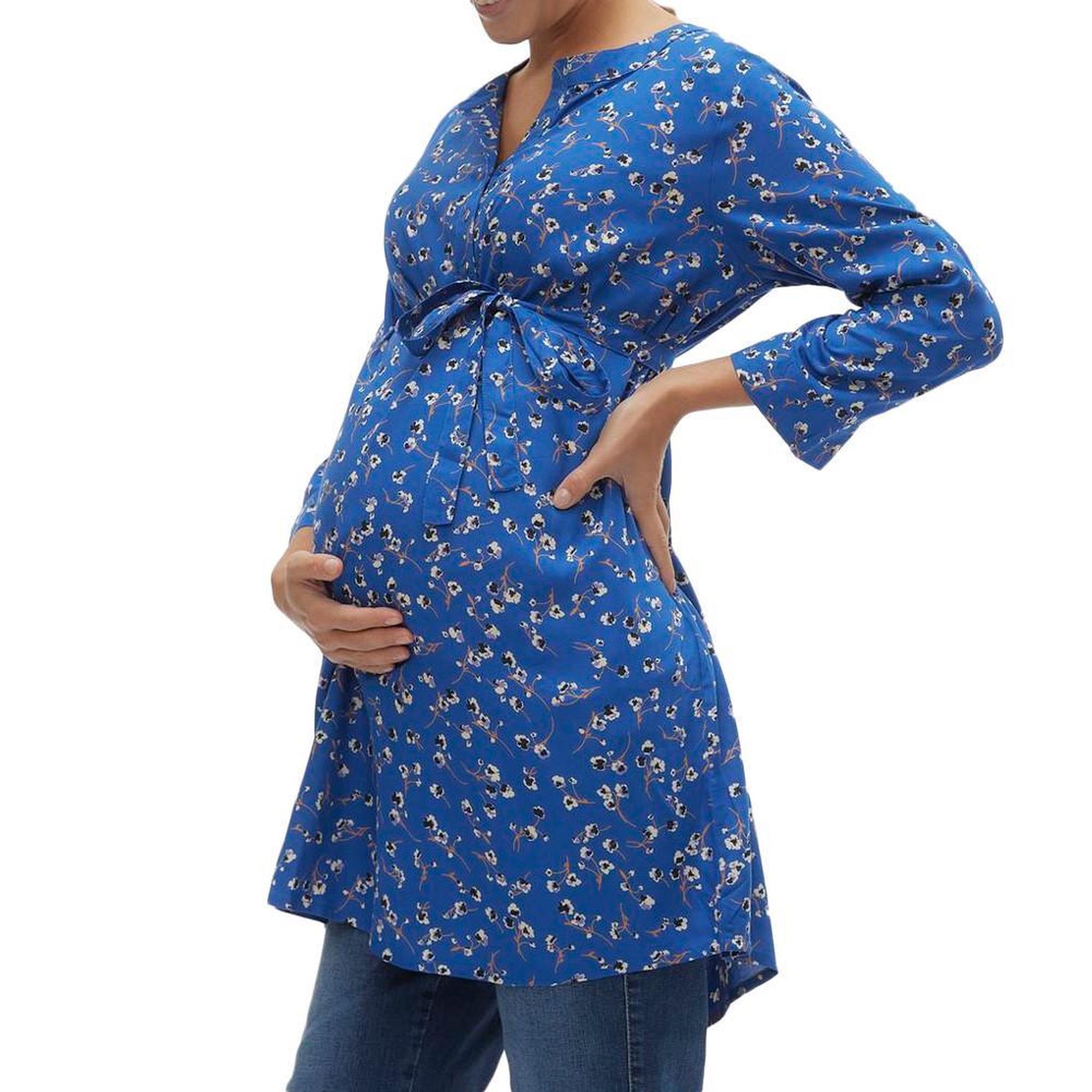 MAMALICIOUS Tunique  Femme Mamalicious Levie. Coloris disponibles : Bleu