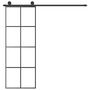 Voir la diapositive 3 : VIDAXL Porte coulissante avec kit de quincaillerie 76x205 cm Verre ESG
