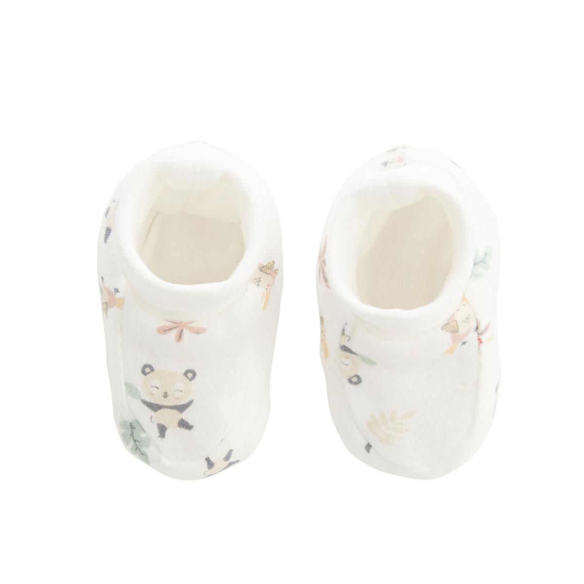 Petit Béguin Combinaison bébé en molleton et chaussons Baby Panda