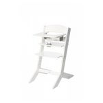 GEUTHER Chaise Haute Évolutive Geuther Syt Arceau en Blanc, Sécurisée et Confortable
