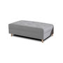 Voir la diapositive 4 : LISA DESIGN Rune - canapé d'angle - avec pouf d'appoint - 4 places - style scandinave - gauche