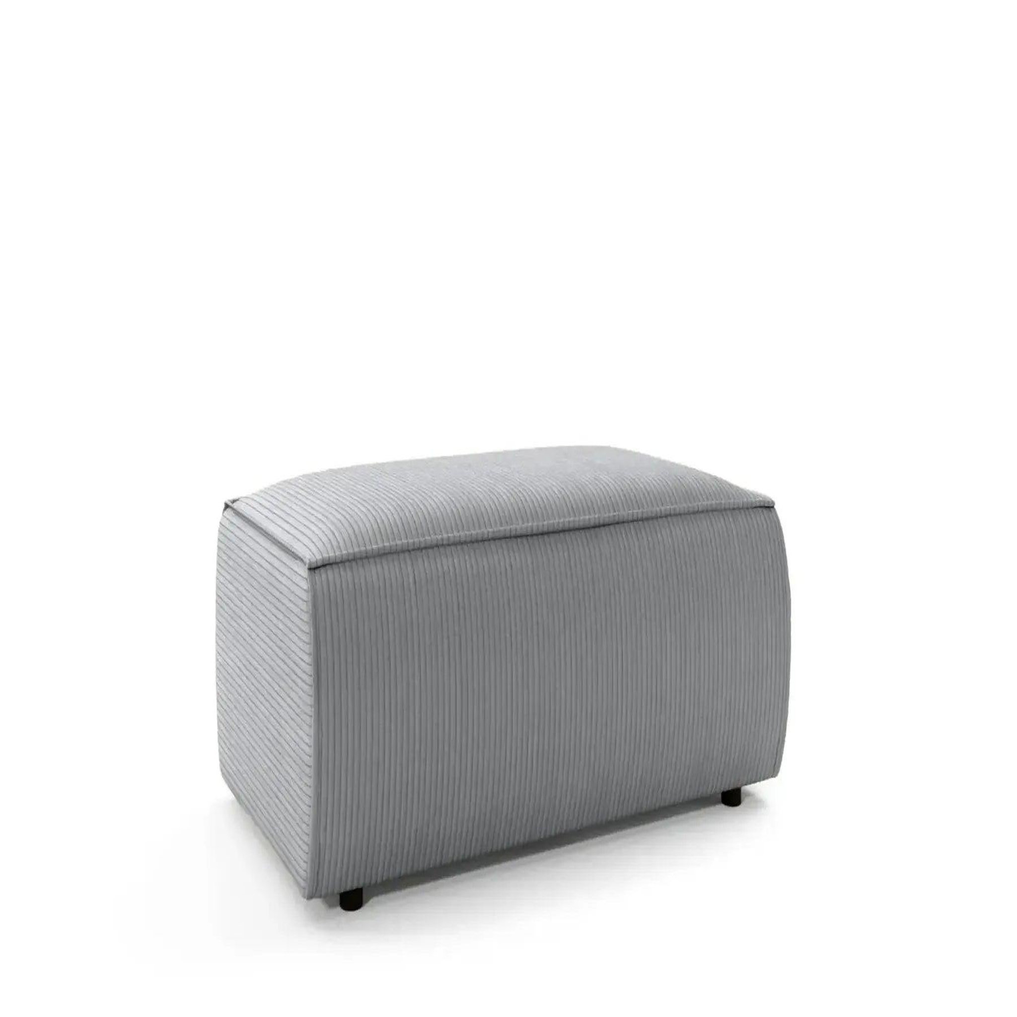 Voir la diapositive 4 : CASANOVA PARIS Jade - pouf velours côtelé