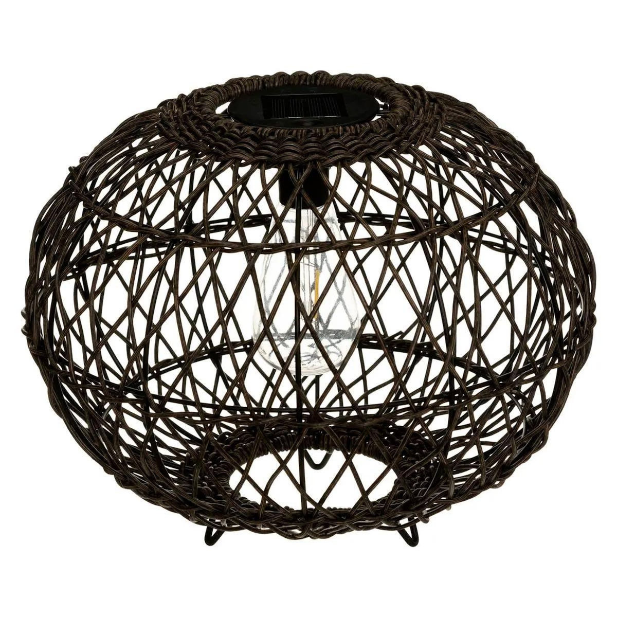 ATMOSPHERA Lampe à Poser Design  Boule Solaire  31cm Naturel