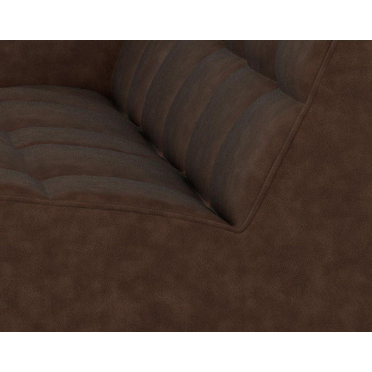 LISA DESIGN Alya - canapé modulable d'angle réversible 5 places en simili