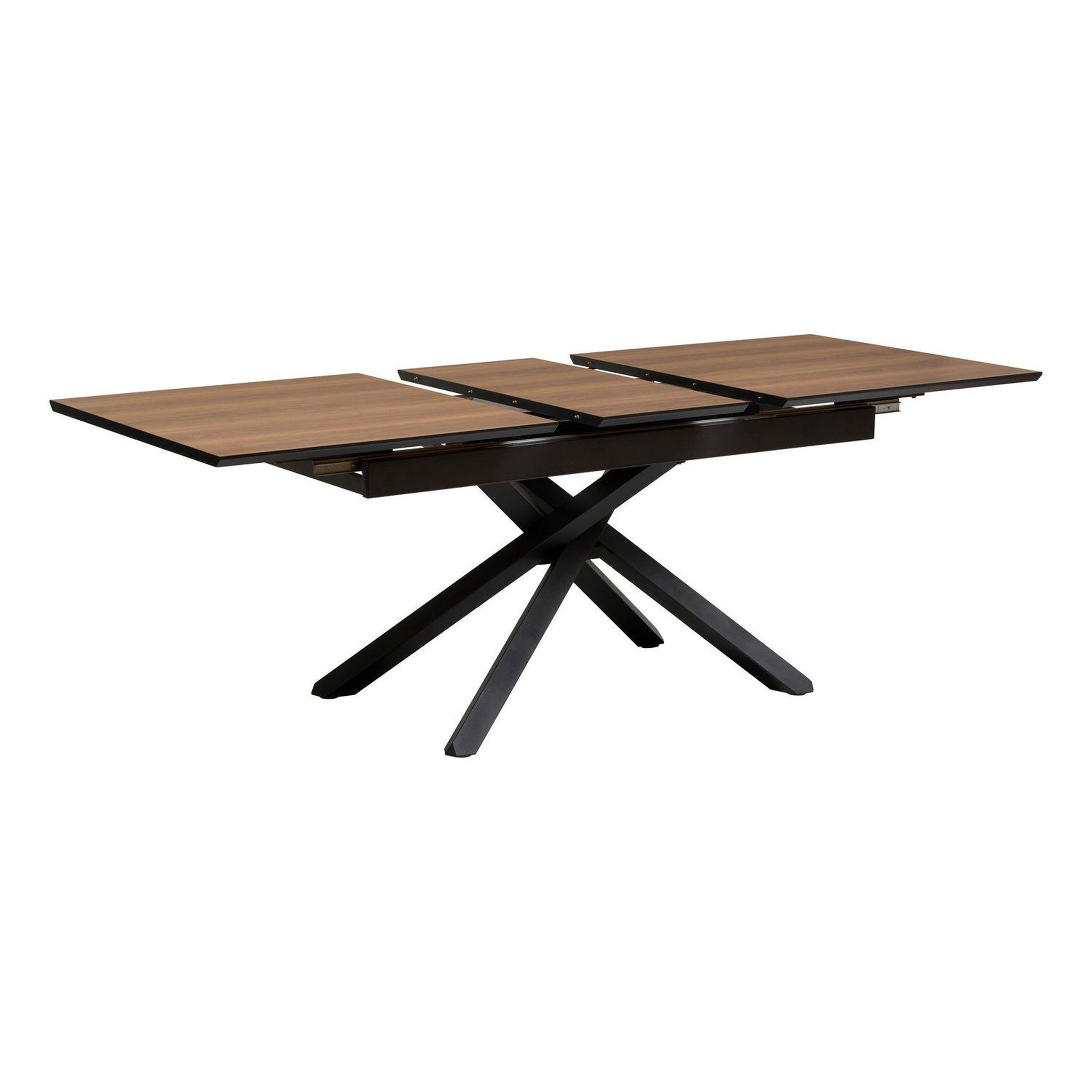 Voir la diapositive 3 : ATMOSPHERA Table à manger extensible pour 6 personnes sandri - marron