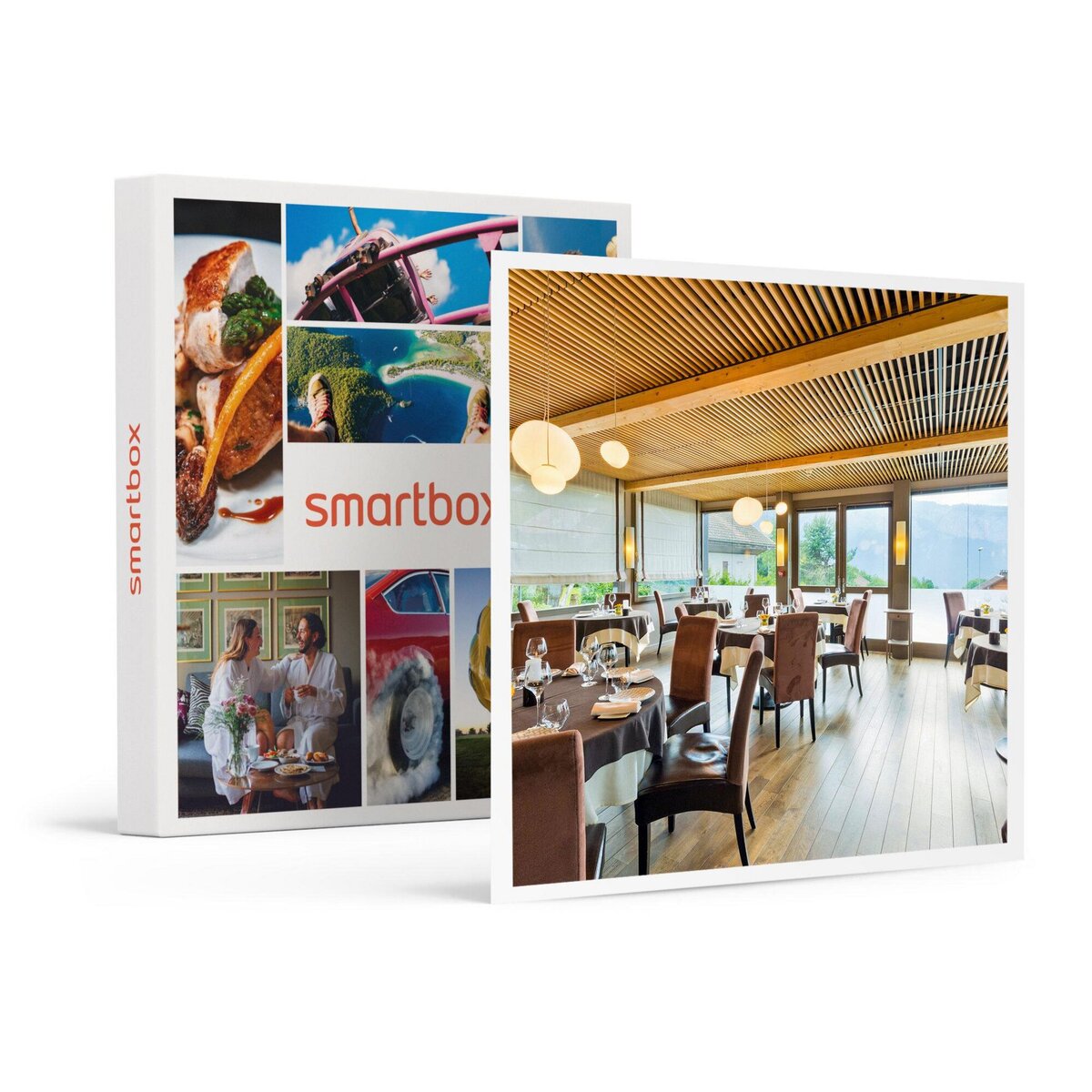 Smartbox Expérience gustative : savoureux dîner Menu gastronomique 7 Plats près de Chamonix - Coffret Cadeau Gastronomie