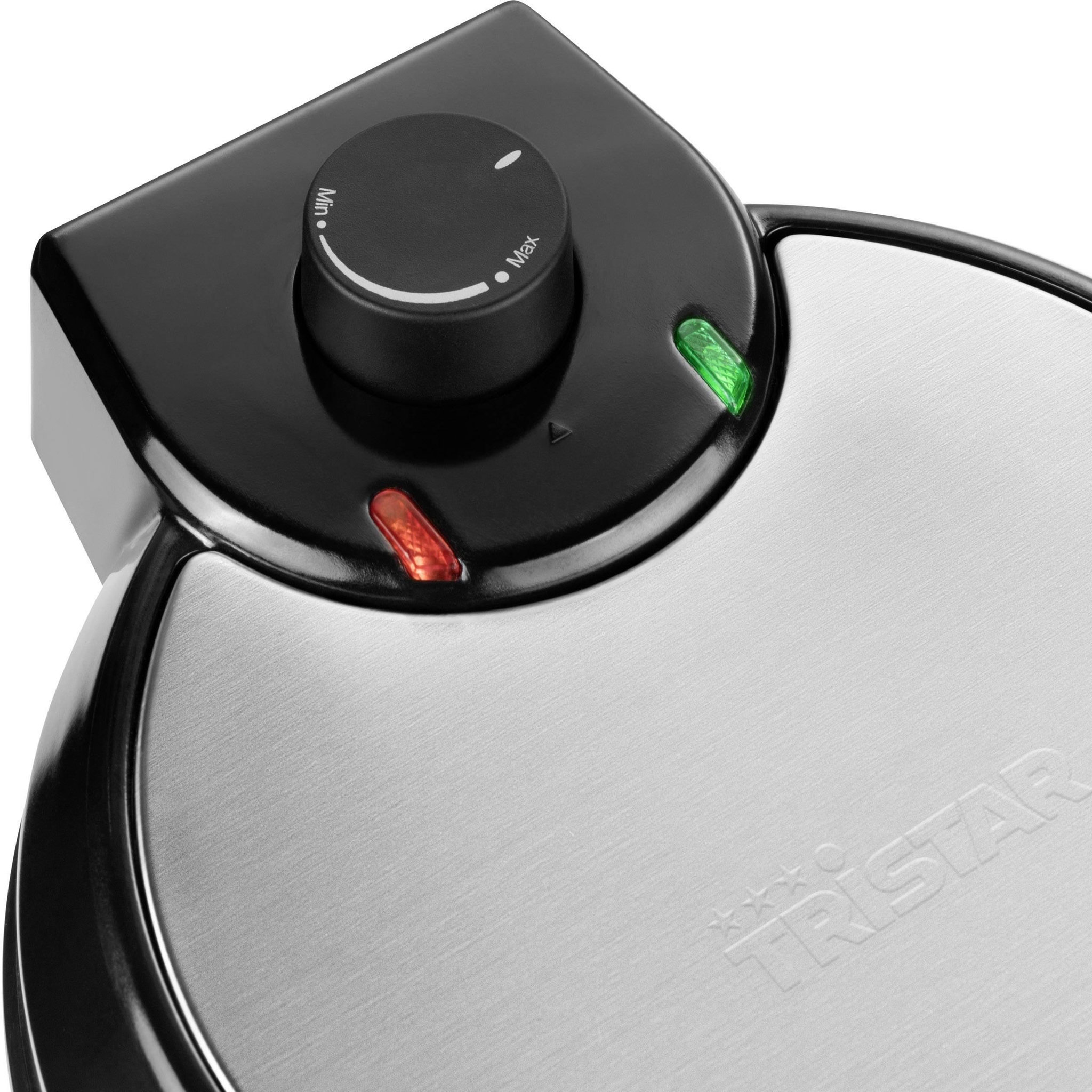 Voir la diapositive 2 : TRISTAR Gaufrier 700w noir/inox - wf1160