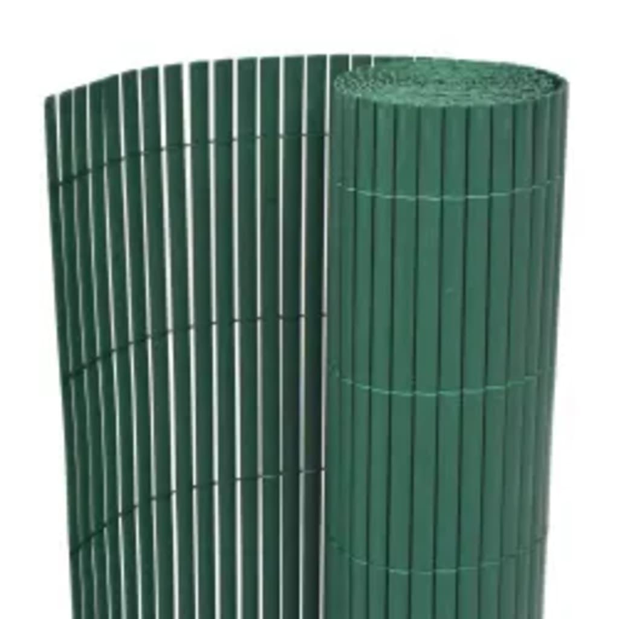 Voir la diapositive 2 : VIDAXL Cloture de jardin double face 110x400 cm Vert