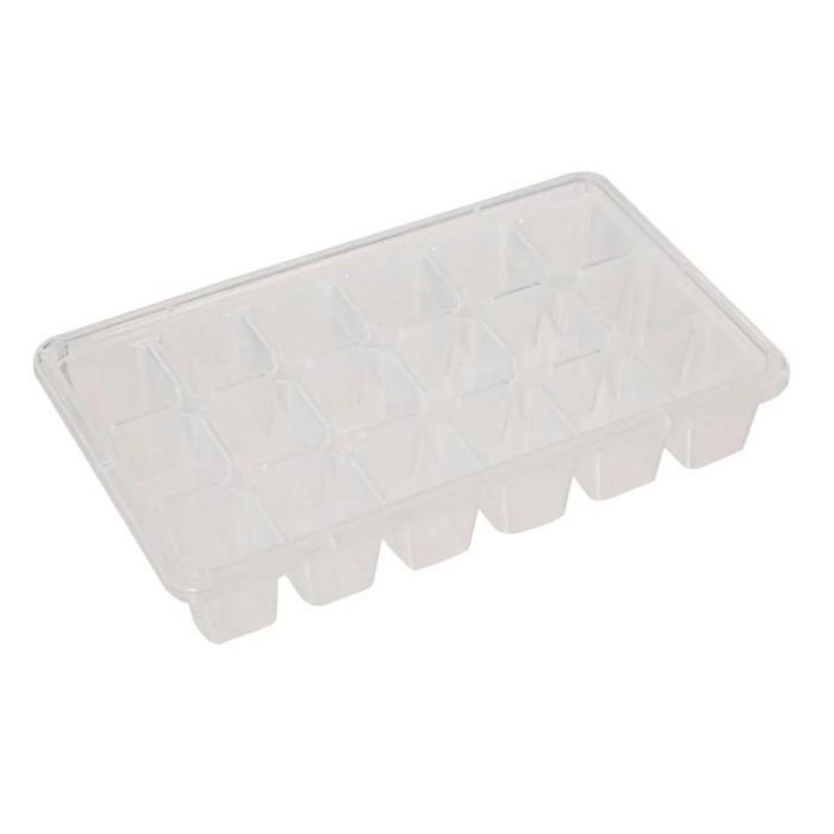 FIVE Bac à Glaçons Avec Couvercle  18 Cavités  20cm Bleu Artic