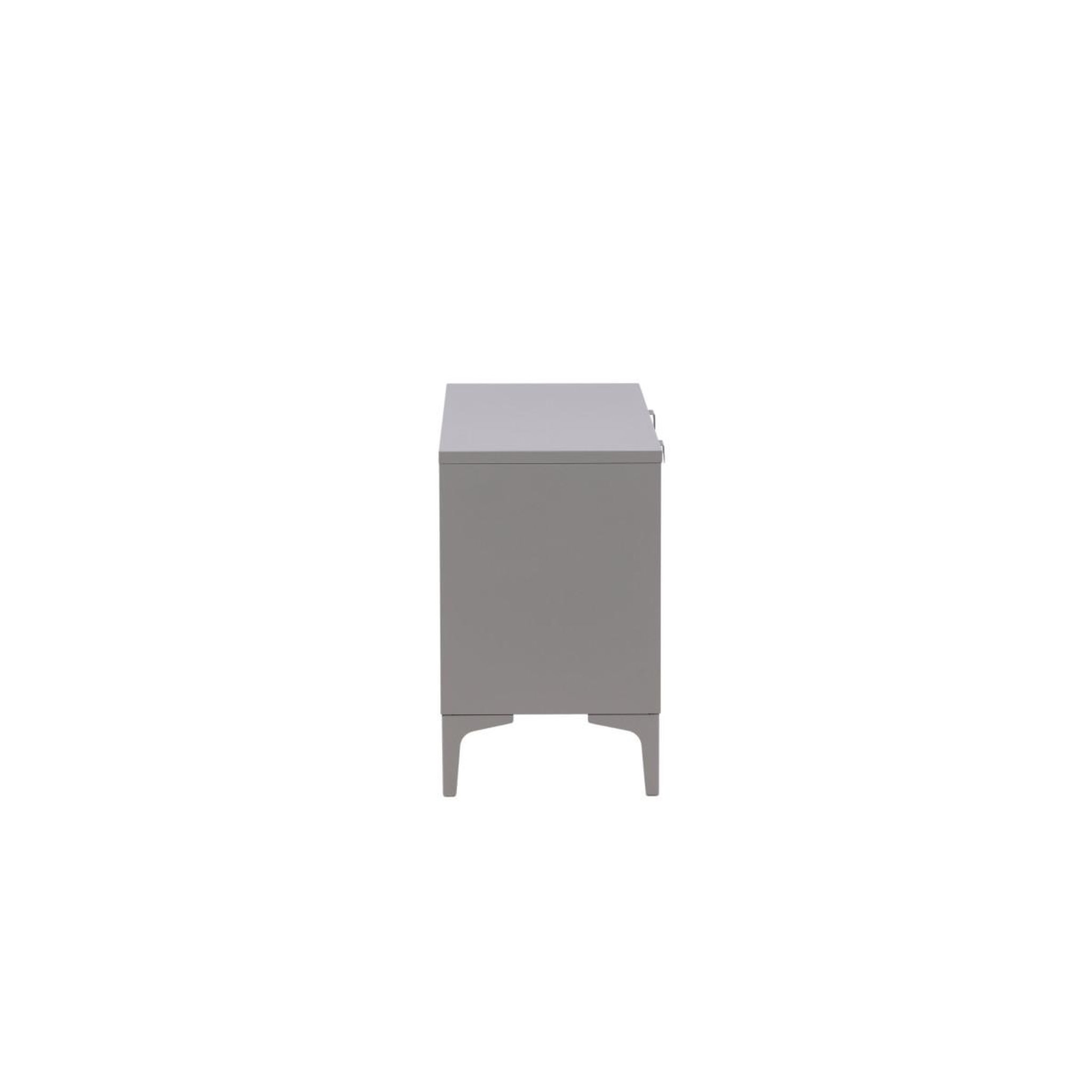 Voir la diapositive 4 : Paris Prix Meuble tv 2 portes  piring  120cm gris clair
