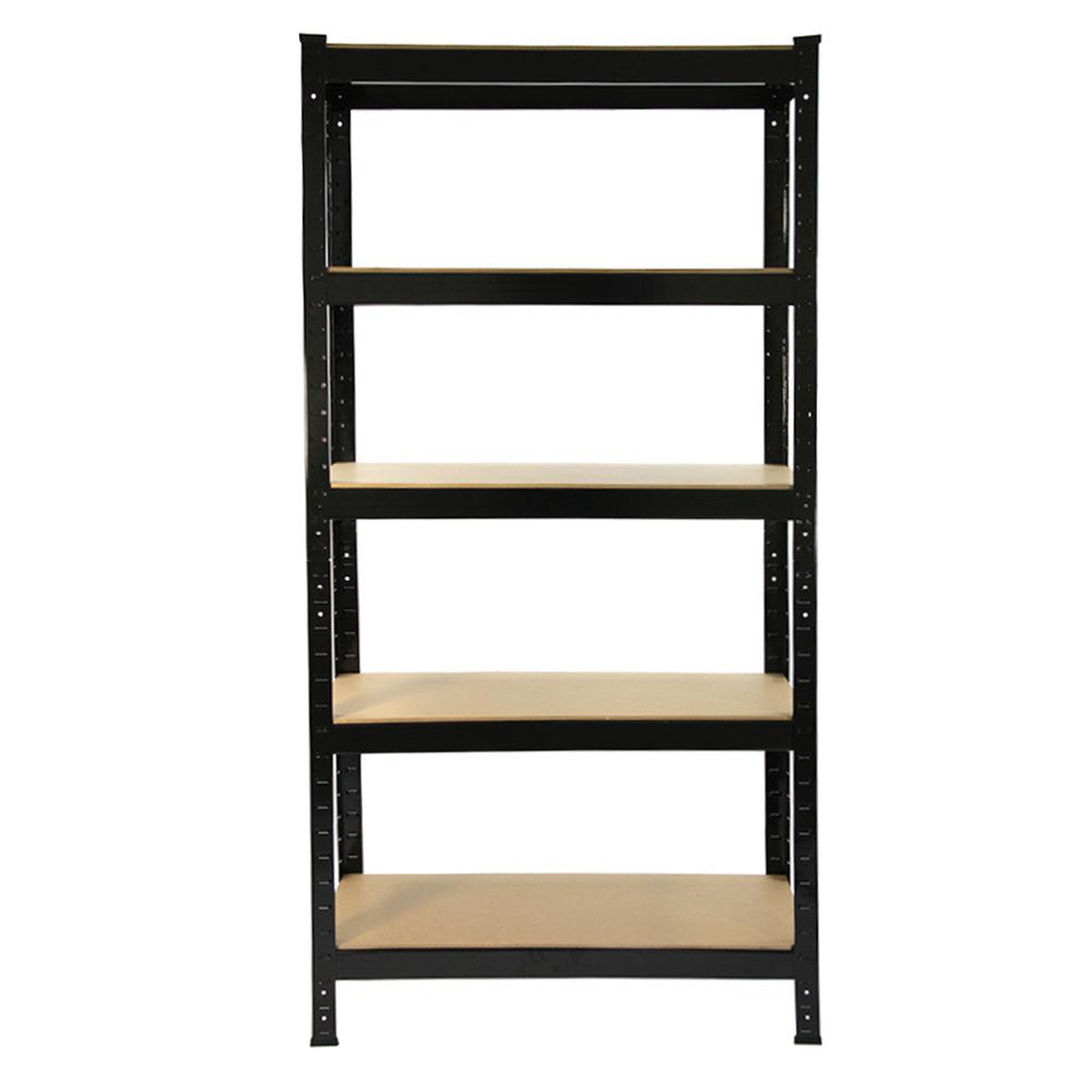 Voir la diapositive 2 : MONSTER RACKING 5 rayonnages t-rax en acier noir 75cm x 30cm x 150cm