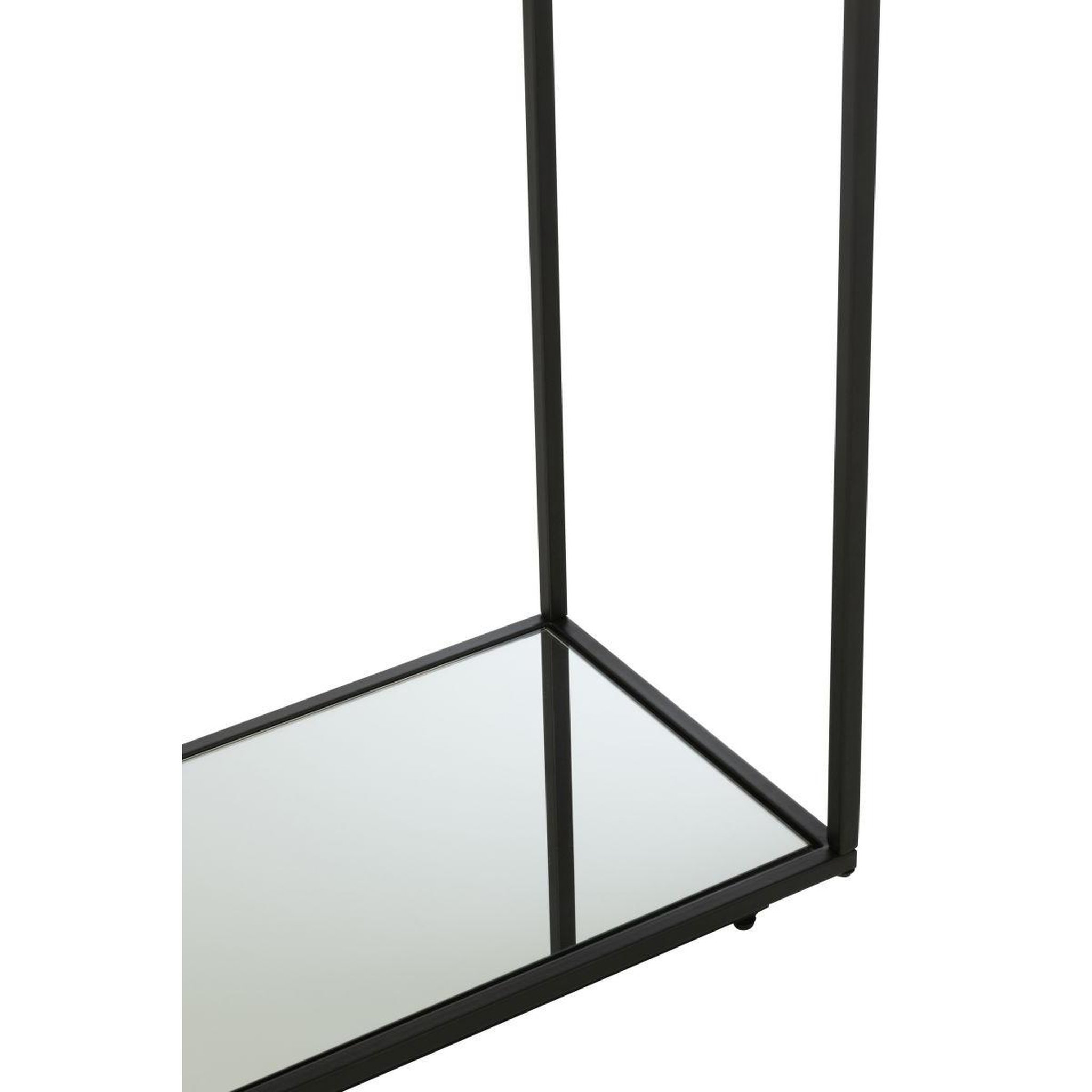 Voir la diapositive 4 : J-LINE Console en verre  lorie  132cm noir