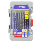 TIVOLY Malette ranger HSS béton carrelage diamant multimatériau TIVOLY