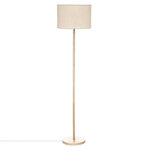 ATMOSPHERA Lampadaire Design en Bois  Della  149cm Beige