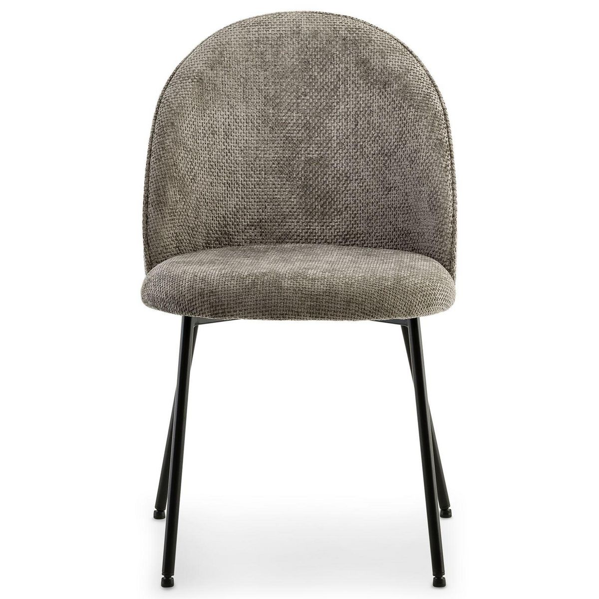 IDIMEX Lot de 2 chaises CASSIE en tissu