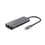 Voir la diapositive 2 : Trust Dockingstation Trust Dalyx USB-C 6 en 1 avec HDMI et Ethernet