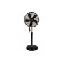 Voir la diapositive 1 : NIKLAS Ventilateur sur Pied 60W sur Mat en Bois réglable - Ventilateur Portable 3 Vitesses NIKLAS