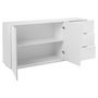 Voir la diapositive 3 : Buffet 2 portes 3 tiroirs 180cm VERONA