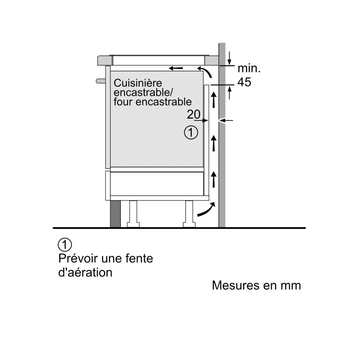 Neff Table de cuisson induction 80cm 4 feux 7400w noir - T68PTY4L0