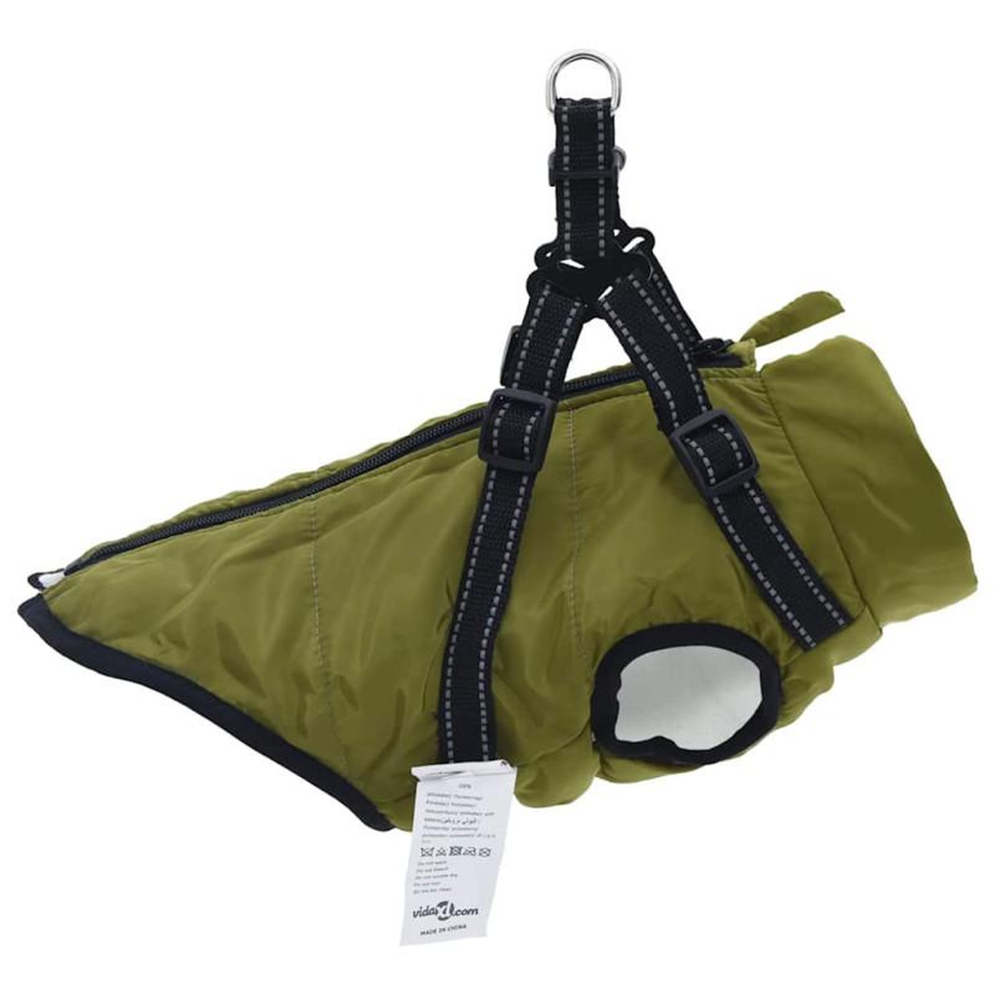 Voir la diapositive 4 : VIDAXL Manteau pour chiens avec harnais imperméable réfléchissant L36